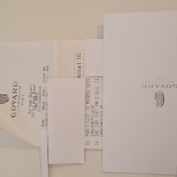 Goyard Sac CAP VERT Blue Crossbody Bag - Picture 8 of 8